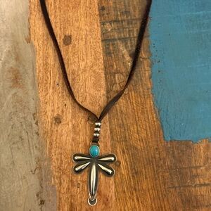 Sundance Boho Dragonfly Pendant Necklace